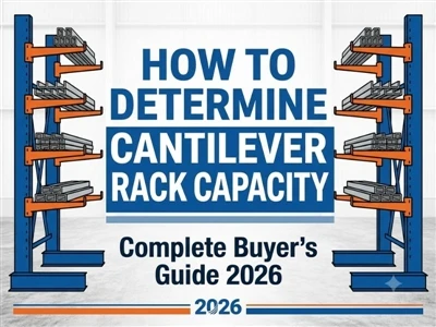 Hur man bestämmer Cantilever Rack kapacitet: Komplett Köparguide 2026