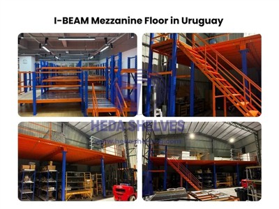 I-Beam Mezzzanine Floor För Uruguay Warehouse